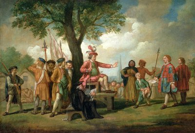 Robert Kett Under the Oak of the Reformation by Samuel Wale